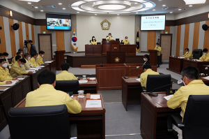 제277회 칠곡군의회 임시회 개최<br>2022년도 업무추진 계획보고 청취