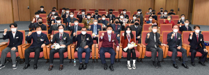 이철우 경북도지사 , 제56회 전국기능경기대회 유공자 격려