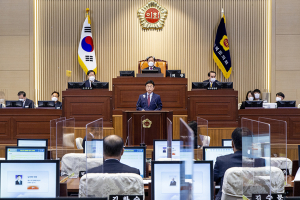 이철우 경북도지사 2022년도 예산안 제출에 즈음한 시정연설
