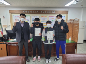 석전중, 제49회 문화체육관광부장관기 전국학생레슬링대회 입상