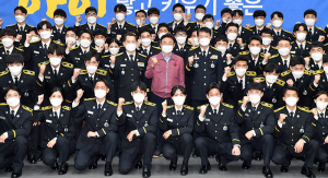 경북도, 소방공무원 163명 임용... 안전 출발