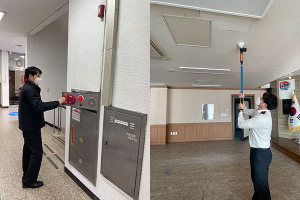 칠곡소방서, 제20대 대통령 선거 대비 투·개표소 소방특별조사 실시