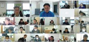 이철우 도지사, 재택근무 중 비대면 간부회의 열어