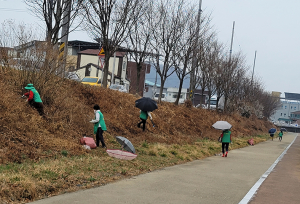 동명면, 봄맞이 환경정비 활동 실시