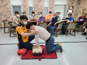칠곡소방서, 지방선거 대비 왜관시장 상인회 화재예방 간담회 가져