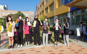 왜관동부초, ‘지구의 날’ 캠페인 실시