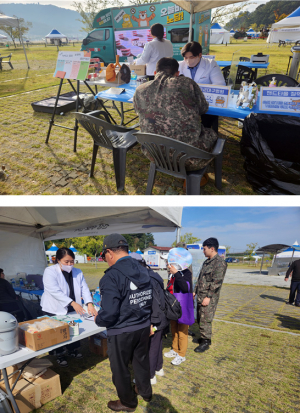 한국건강관리협회 대구지부, ‘낙동강지구 전투 전승행사’ 금연캠페인 실시
