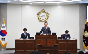 제296회 칠곡군의회 정례회 개회