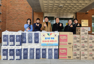 경북도의회 정한석 의원, '설 명절 맞아 성가양로원 어르신 위문'
