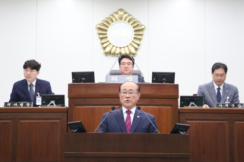 5분자유발언- 배성도 칠곡군의원