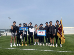 순심중, 교육장기 초중등 육상대회  ‘남자 중학부 우승’