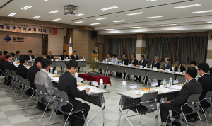군민 대통합 추진위 정기회의 가져 