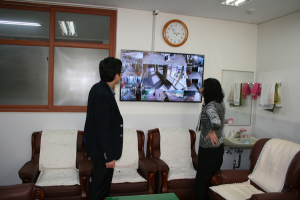 칠곡서, 중·고등학교 내 CCTV 警·學 합동 점검 실시