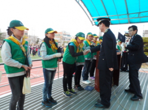 왜관초등 ‘2013 명예경찰소년소녀단’ 발대식 가져