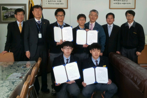 세경회, 순심고-순심여고 장학금 전달 