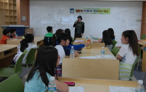 왜관초등, 만화가 이경석 작가와 만남