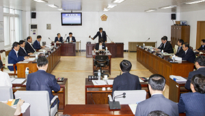 도의회 제271회 임시회 상임위 의정활동