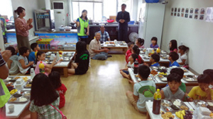 왜관휴먼시아4주공 ‘엄마손밥상' 호응
