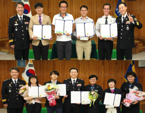 권기선 경북경찰청장 칠곡서 유공 경찰 격려 