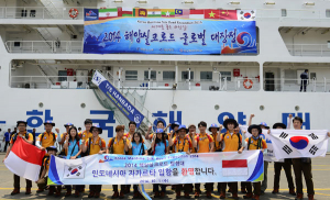 해양실크로드 탐험대, 인도네시아 자카르타 입항