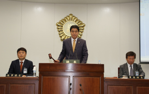 제218회 칠곡군의회 임시회 폐회