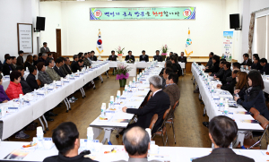 백선기 칠곡군수, 연두순방으로 소통과 화합의 장 마련