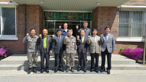 왜관읍 방위협의회, 6·25전사자 유해발굴 위문