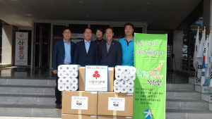 미8군 제36중대, 어버이날 맞이 독거 어르신을 위한 후원품 전달
