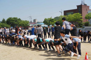 동명중고, 통일을 위한 한 걸음 한마음 체육대회
