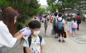 칠곡교육지원청 간부공무원 '메르스 확산 방지 특별점검' 실시