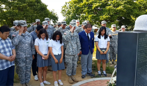 303고지 전몰장병 13주년 한미합동추모행사 가져