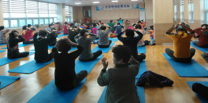 건강보험공단 칠곡지사 건강백세운동교실 연중 실시