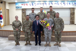 캠프캐롤 6병기대대, 칠곡군수 표창