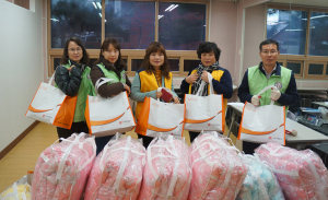 칠곡우체국, 홀몸어르신에 겨울나기 용품 지원