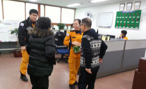 칠곡소방서, 구조·구급활동 수혜자 방문