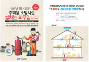 칠곡소방서, 주택용 소방시설 설치 독려