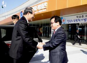 국가보훈처장, 칠곡호국평화기념관 방문