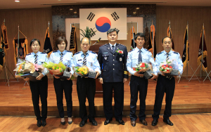 칠곡서장 자율방범연합대 대장단 이취임식 참석
