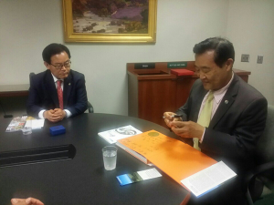칠곡군 무역사절단, 북미시장 공략 박차