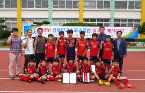 대교초등, 경북학교스포츠클럽 칠곡군 예선대회 축구부문 우승
