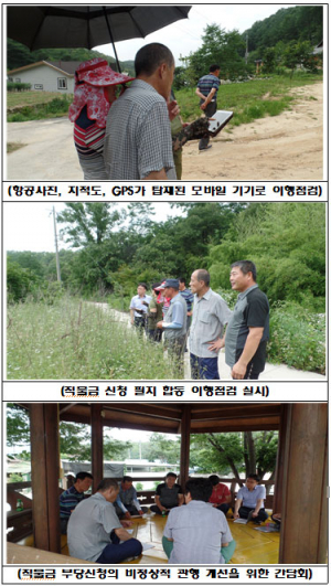 직불금 부당신청 개선을 위한 민·관 합동 이행점검실시