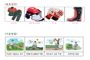 도 농업기술원, 추석 앞두고 예취기 안전사용 당부