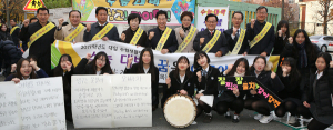 백선기 칠곡군수, 지역 수능 시험장 방문 격려