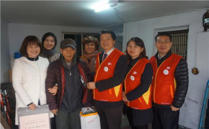 칠곡우체국, 칠곡노인복지센터와 ‘우체국 행복나눔’ 행사 실시
