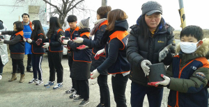 칠곡군 청소년가족봉사단 사랑의 연탄나누기 봉사활동