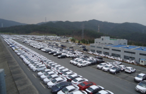 지난해 칠곡 車 출고 6만7천여대, 전국 누비며 칠곡군 홍보