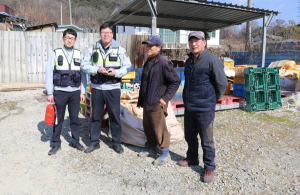 칠곡소방서 의용소방대, 초기 화재진압 큰 피해 막아