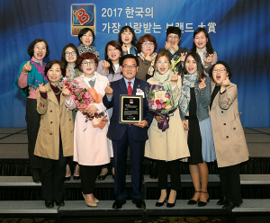칠곡군, 5년 연속 ‘한국의 가장 사랑받는 브랜드’ 대상