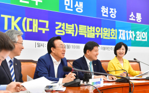 경북도, '민주당 TK특별위' 현안논의