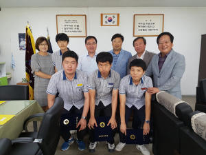 칠곡군 세경회, 순심고·순심여고 장학금 전달